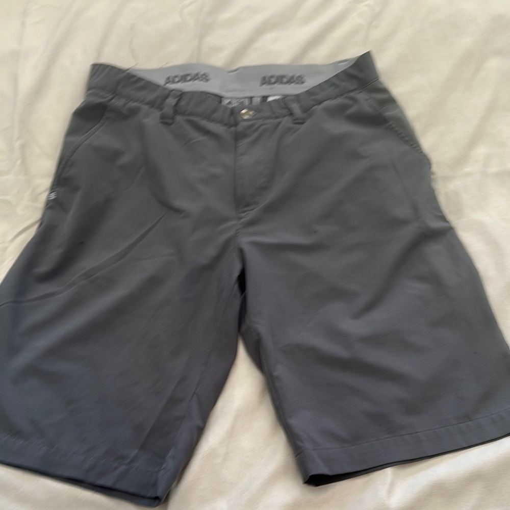 adidas Gray Athletic Shorts for Active Wear